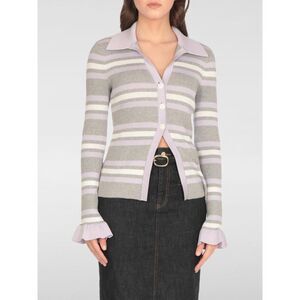 Self-Portrait Sweater Woman Grey